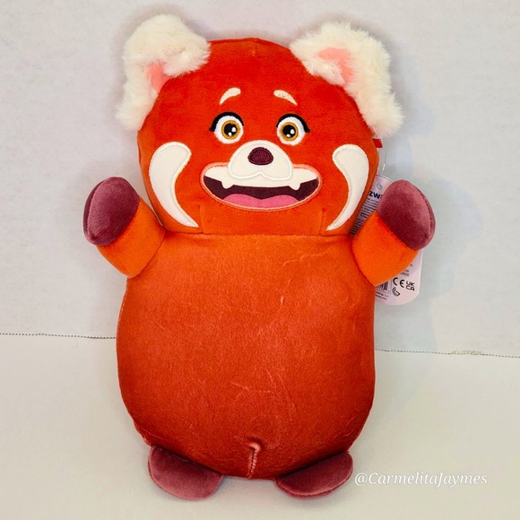 RED PANDA MEI 🐼❤️ Turning Red Disney Pixar Hugmee Squishmallow By Kellytoy NWT - Picture 1 of 8